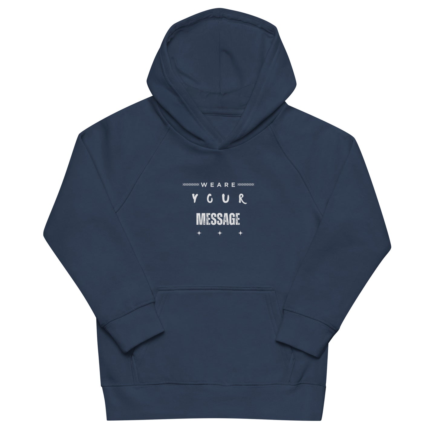 WYM text eco hoodie - Kids