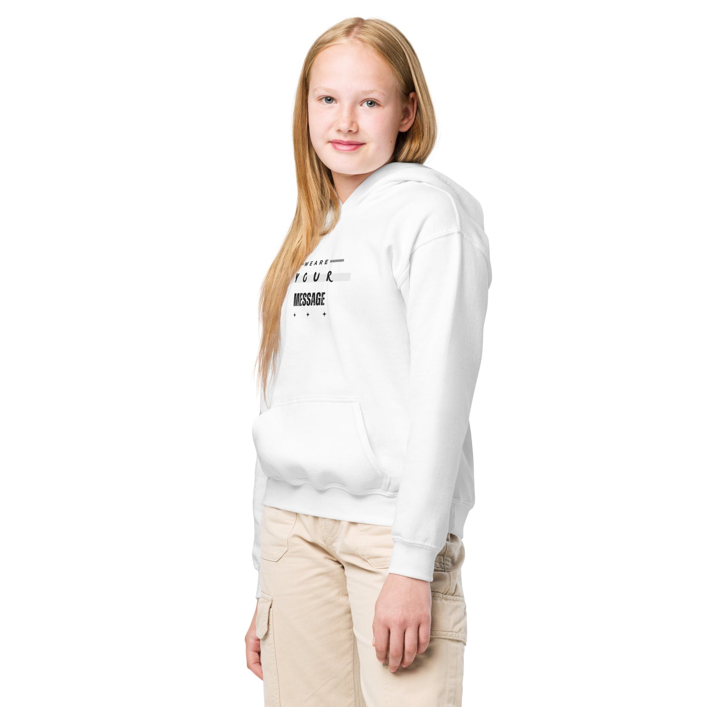 WYM Text Youth Heavy Blend Hoodie