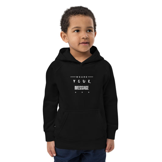 WYM text eco hoodie - Kids
